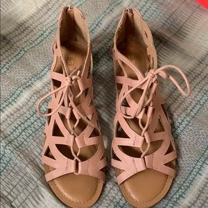 Rose Gold Sandals